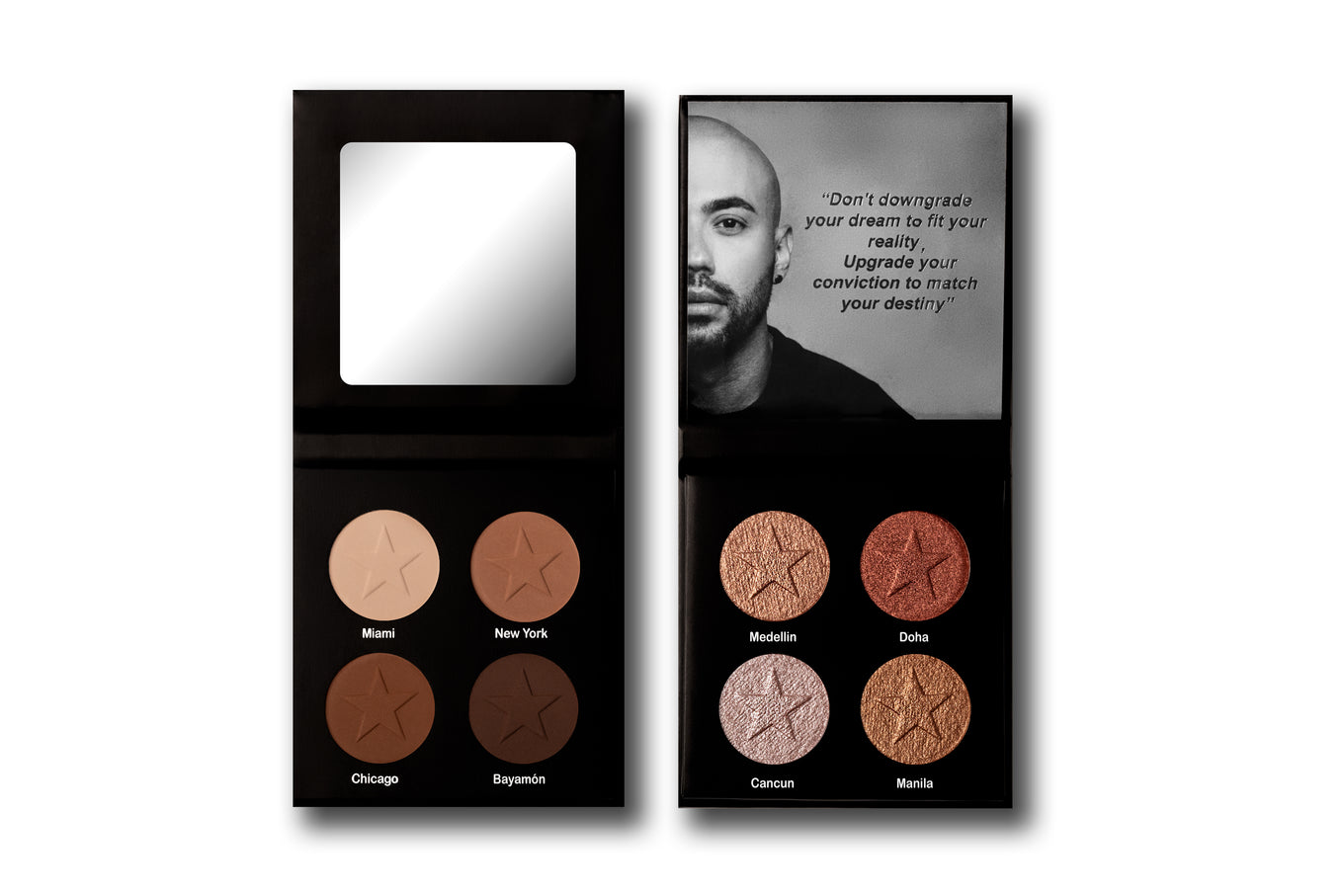 Laura & Lucely Duo Eyeshadow palettes