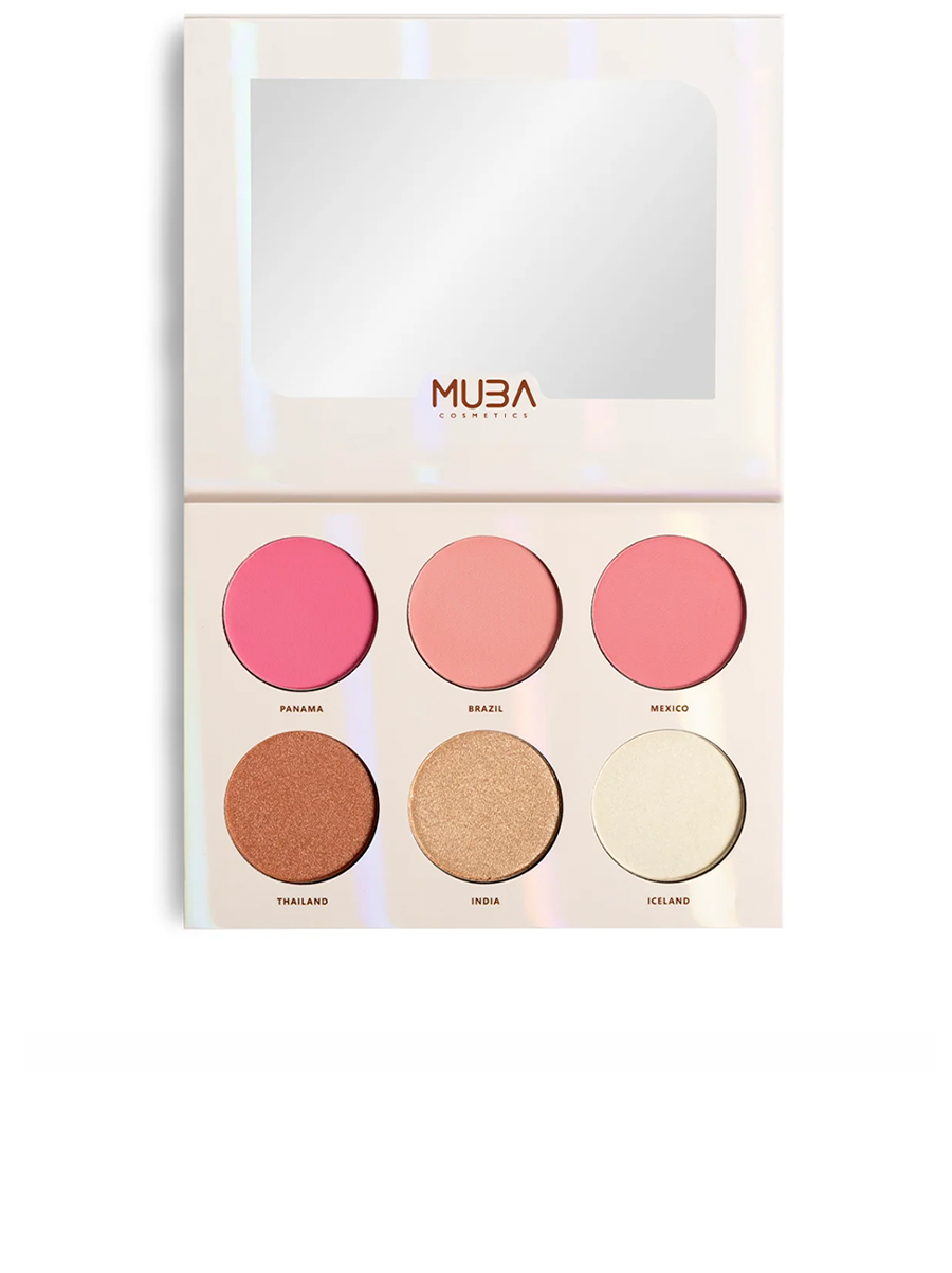 "Universal" Blush & Highlighter Palette