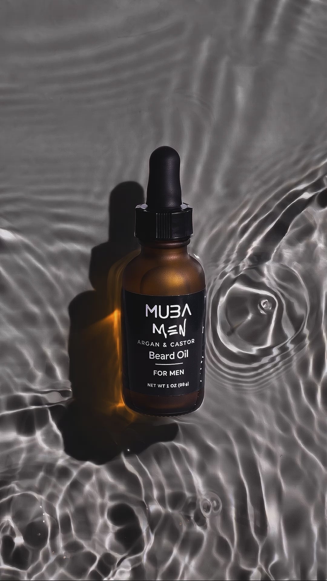 Load video: "Argan &amp; Castor" Beard Oil - MEN